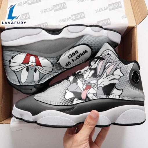 Bugs Bunny J13 Sneakers Custom Comic Style Shoes