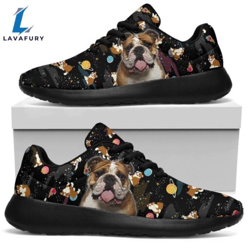 Bulldog Sneakers Sporty Shoes Funny For Bulldog Lover