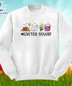 Bunny Eggs Easter Squad Unisex Shirt