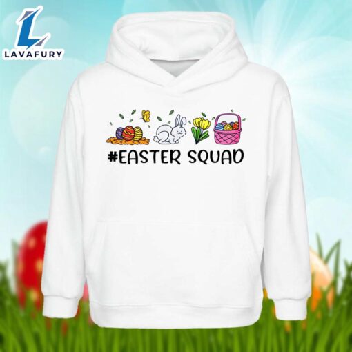 Bunny Eggs Easter Squad Unisex Shirt