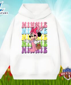 Bunny Minnie Mouse With Easter Eggs Shirt Idea