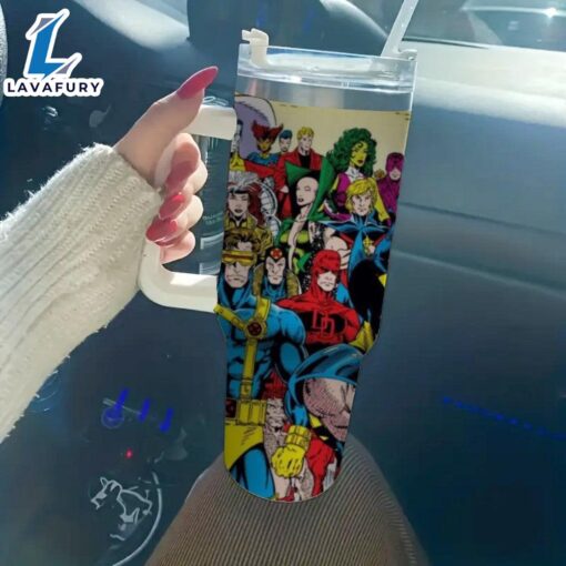 Captain America Printed Insulated Tumbler