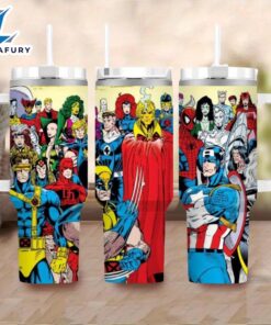 Captain America Printed Insulated Tumbler