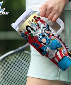 Captain America Printed Insulated Tumbler