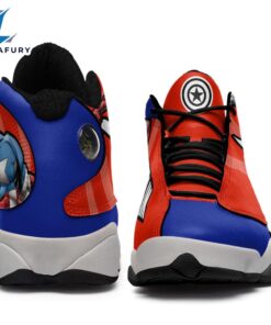 Captain American J13 Sneakers Super Heroes Custom Shoes