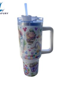 Carl And Ellie Magic Park Up Balloon House 40 oz Travel Tumbler