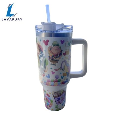 Carl And Ellie Magic Park Up Balloon House 40 oz Travel Tumbler