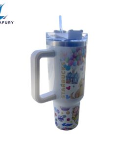 Carl And Ellie Magic Park Up Balloon House 40 oz Travel Tumbler