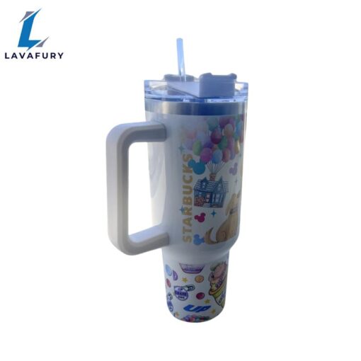 Carl And Ellie Magic Park Up Balloon House 40 oz Travel Tumbler