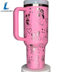 Cartoon Character Laser Engraved Tumbler