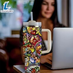 Cartoon Pattern Insulated Tumbler