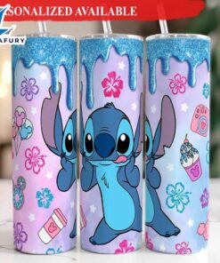 Cartoon Stitch Funny Valentine Tumbler