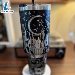 Castle And Stars Engraved 40oz Tumbler