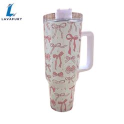 Coquette Bows 40 oz Travel Tumbler