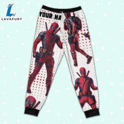 Custom Disney Deadpool and Wolverine Deadpool Colorful Pajamas - Family Disneyland Matching Pajamas Set