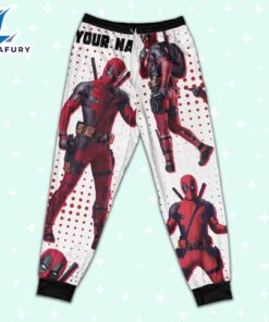 Custom Disney Deadpool and Wolverine Deadpool Colorful Pajamas - Family Disneyland Matching Pajamas Set