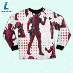 Custom Disney Deadpool and Wolverine Deadpool Colorful Pajamas - Family Disneyland Matching Pajamas Set