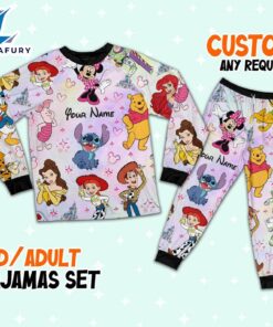 Custom Disney Friends Colorful Team…