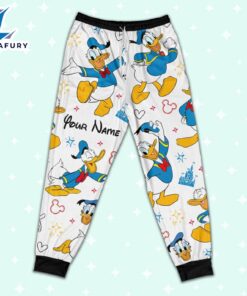 Custom Disney Friends Donald Colorful Pajamas Set - Family Disneyland Matching Pajamas Set