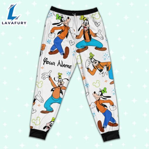 Custom Disney Friends Goofy Colorful Pajamas Set – Family Disneyland Matching Pajamas Set