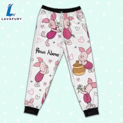 Custom Disney Friends Piglet Colorful Pajamas Set - Movie Cartoon Holiday Pajamas