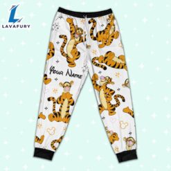 Custom Disney Friends Tigger Colorful Pajamas Set - Family Disneyland Matching Pajamas Set