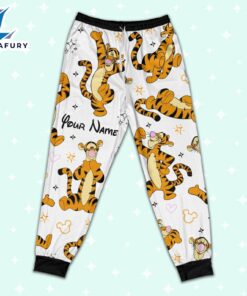 Custom Disney Friends Tigger Colorful Pajamas Set - Family Disneyland Matching Pajamas Set