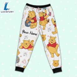 Custom Disney Friends Winnie the Pooh Colorful Pajamas Set - Movie Cartoon Holiday Pajamas