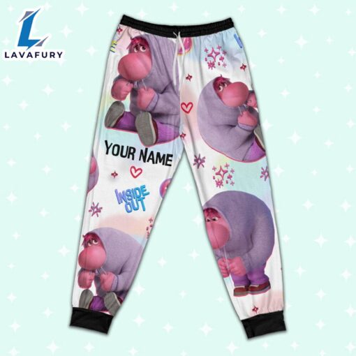 Custom Disney Inside Out Embarrassment Pink Color Pajamas Set – Movie Cartoon Holiday Pajamas