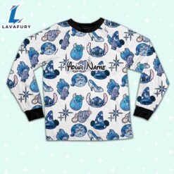 Custom Disney Magic Characters Blue Team Pajamas - Movie Cartoon Holiday Pajamas