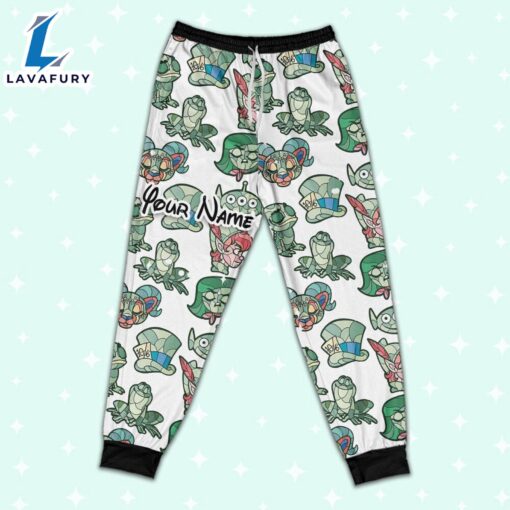 Custom Disney Magic Characters Green Team Pajamas – Movie Cartoon Holiday Pajamas