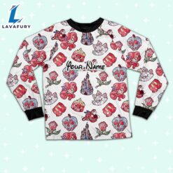 Custom Disney Magic Characters Red Team Pajamas - Movie Cartoon Holiday Pajamas