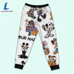 Custom Disney Mickey Halloween Cosplay Simple Pajamas Set - Movie Cartoon Holiday Pajamas