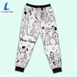 Custom Disney Mother and Father Day 101 Dalmatians Colorful Pajamas - Family Disneyland Matching Pajamas Set