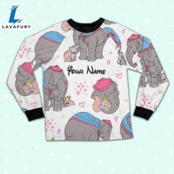 Custom Disney Mother Day Dumbo and Jumbo Colorful Pajamas - Movie Cartoon Holiday Pajamas