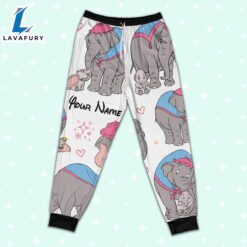 Custom Disney Mother Day Dumbo and Jumbo Colorful Pajamas - Movie Cartoon Holiday Pajamas