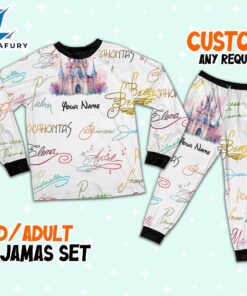 Custom Disney Princess Signatures Colorful…