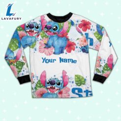 Custom Disney Stitch Hot Colorful Pajamas - Movie Cartoon Holiday Pajamas