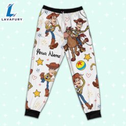 Custom Disney Toy Story Woody Colorful Pajamas - Family Disneyland Matching Pajamas Set