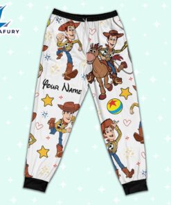 Custom Disney Toy Story Woody Colorful Pajamas - Family Disneyland Matching Pajamas Set