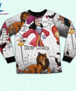 Custom Disney Villain Power Colorful Pajamas - Movie Cartoon Holiday Pajamas