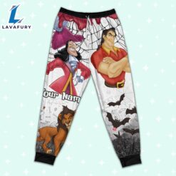 Custom Disney Villain Power Colorful Pajamas - Movie Cartoon Holiday Pajamas