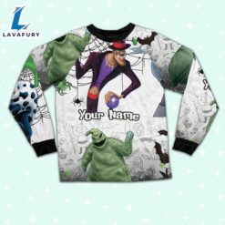 Custom Disney Villain Trickster Colorful Pajamas - Movie Cartoon Holiday Pajamas