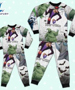 Custom Disney Villain Trickster Colorful Pajamas - Movie Cartoon Holiday Pajamas