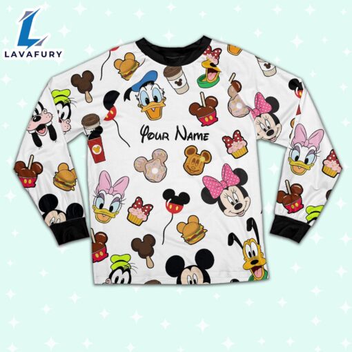 Custom Disneyland Trip Mickey Colorful Pajamas – Family Disneyland Matching Pajamas Set