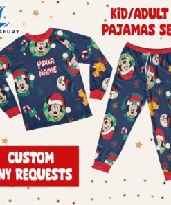 Custom Mickey Friends Pajamas Set…