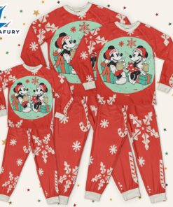 Custom Mickey Minnie Pajamas Set - Family Disneyland Matching Pajamas Set