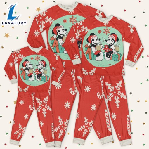 Custom Mickey Minnie Pajamas Set – Family Disneyland Matching Pajamas Set