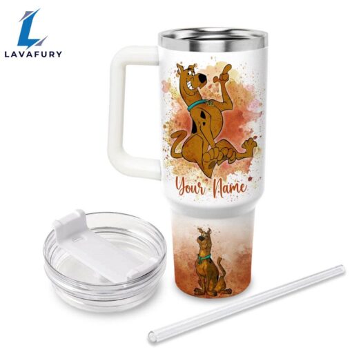 Custom Name A Scooby Doo Printed Tumbler