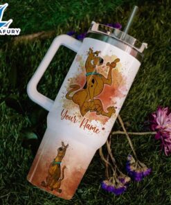 Custom Name A Scooby Doo Printed Tumbler